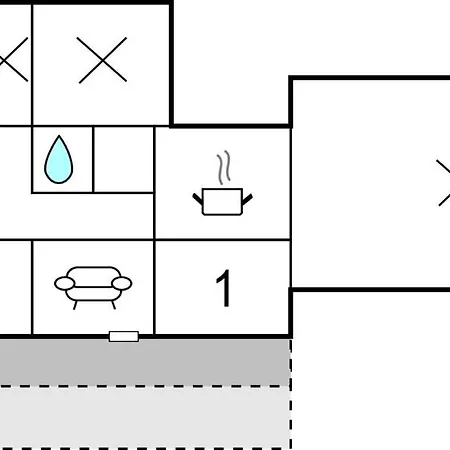Three-bedroom In Bredebro